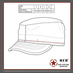 US Cap,"USMC", Rip Stop, tiger stripe, Marine-Corps-Druck