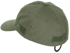 Einsatz-Cap, mit Klett, oliv