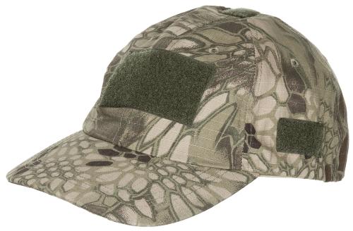 Einsatz-Cap, mit Klett, snake FG