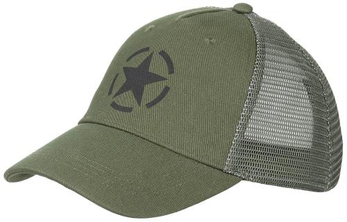 Trucker Cap, oliv, größenverstellbar