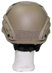 US Helm, "MICH 2002", Rails, coyote tan, ABS-Kunststoff