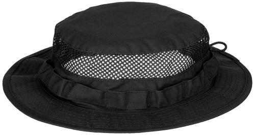 Buschhut, "Mesh Boonie", schwarz