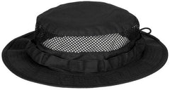 Buschhut, "Mesh Boonie", schwarz