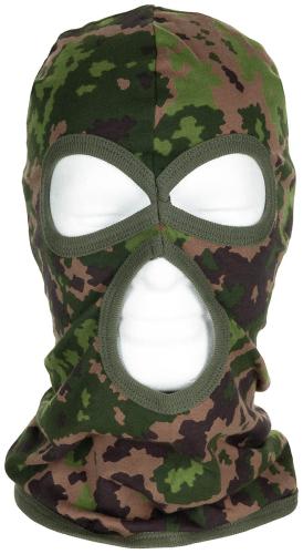 Balaclava, 3-Loch, dünn, M05 tarn, 100 % Baumwolle