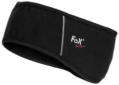 Stirnband, Softshell, schwarz, wasser-, winddicht