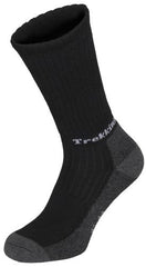 Trekkingsocken, "Lusen", schwarz, Frotteesohle