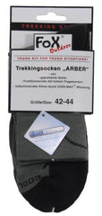 Trekkingsocken, "Arber", gepolsterte Sohle, oliv