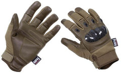 Tactical Handschuhe, "Mission" coyote tan