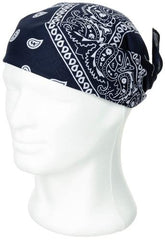 Bandana, navyblau-weiß, ca. 55 x 55 cm, Baumwolle