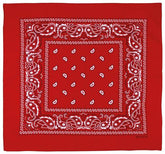 Bandana, rot-weiß, ca. 55 x 55 cm, Baumwolle