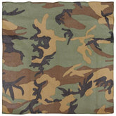 Bandana, woodland, ca. 55 x 55 cm, Baumwolle