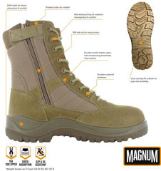Einsatzstiefel, "MAGNUM", Centurion 8.0 SZ, coyote