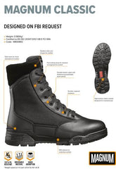 Einsatzstiefel, "MAGNUM", Classic, schwarz