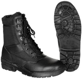 Stiefel, "Security", schwarz, 8-Loch, Gummisohle