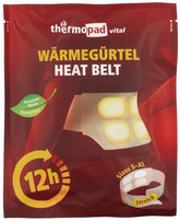 Wärmegürtel, "Thermopad", 3er Pack, Einmalgebrauch