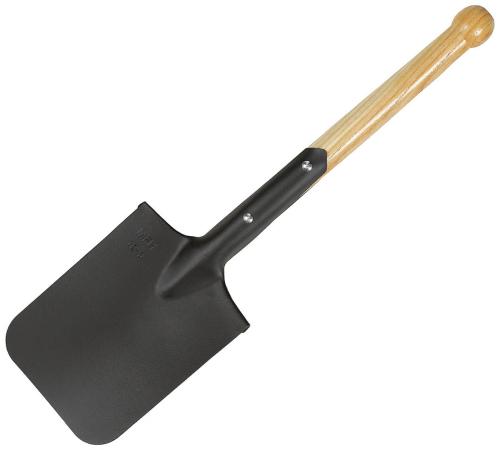 Feldspaten, "Typ WWII", mit Holzstiel