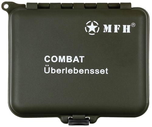 Combat Überlebensset, 36-teilig, oliv
