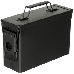 US Munitionskiste, .30 cal., M19A1, Metall, schwarz