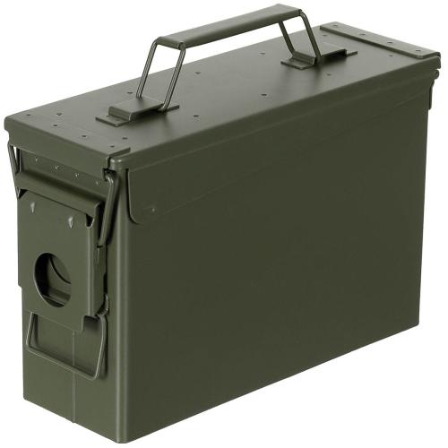 US Munitionskiste, .30 cal., M19A1, Metall, oliv