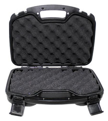 Pistolen-Koffer, Kunststoff, groß, abschließbar, schwarz