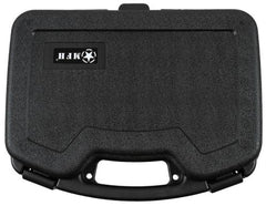 Pistolen-Koffer, Kunststoff, groß, abschließbar, schwarz