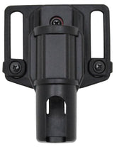 Schlagstockhalter, 9,5 cm, drehbar, schwarz