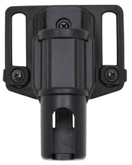 Schlagstockhalter, 9,5 cm, drehbar, schwarz