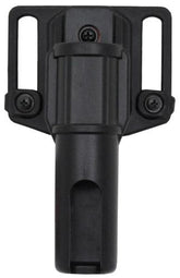 Schlagstockhalter, 12 cm, drehbar, schwarz