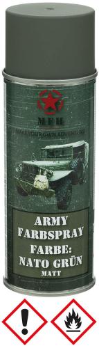 Army Farbspray, NATO GRÜN, matt, 400 ml
