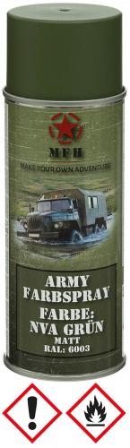 Army Farbspray, NVA GRÜN, matt, 400 ml