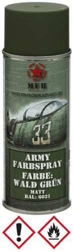 Army Farbspray, WALD GRÜN, matt, 400 ml