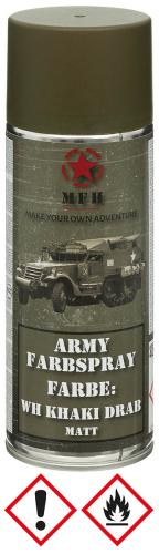 Army Farbspray, WH KHAKI DRAB, matt, 400 ml