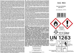 Army Lack, SCHWARZ, matt, Dose, 1 l