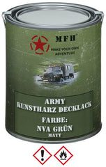 Army Lack, NVA GRÜN, matt, Dose, 1 l