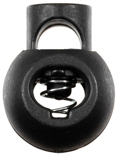 Kordelstopper, schwarz, 10 Stk. im Pack