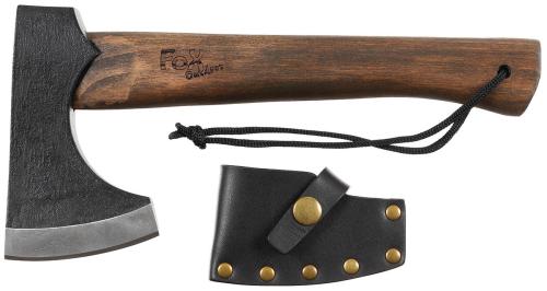 Axt, "Viking", Holzstiel, Lederscheide
