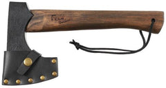 Axt, "Viking", Holzstiel, Lederscheide