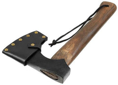 Axt, "Viking", Holzstiel, Lederscheide
