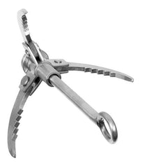 Wurfanker, Metall, klappbar, mit Seil