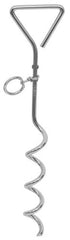 Spiral-Hering, Metall, 40 cm