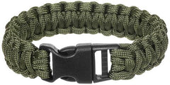 Armband, "Parachute Cord", oliv, Breite ca. 2,3 cm