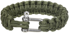 Armband, "Parachute Cord", oliv, Breite ca. 2,3 cm