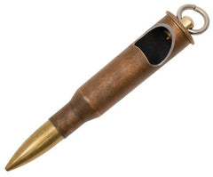 Anhänger-Patrone, "Mosin", Messing, mit Flaschenöffner