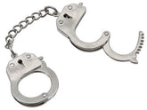 Handschellen, silber, Metall, Schlüsselanhänger,12 St./Disp.