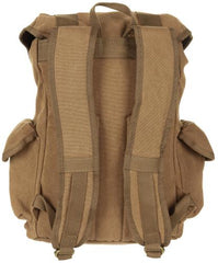 Rucksack, Canvas, "PT", braun