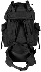 BW Kampfrucksack, "MOLLE", 65 l, Alu-Aussteifung, schwarz
