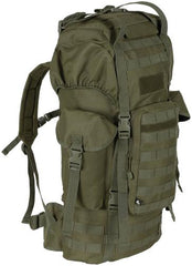 BW Kampfrucksack, "MOLLE", 65 l, Alu-Aussteifung, oliv