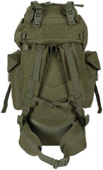 BW Kampfrucksack, "MOLLE", 65 l, Alu-Aussteifung, oliv