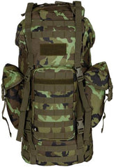 BW Kampfrucksack, "MOLLE", 65 l, Alu-Ausst., M95 CZ tarn
