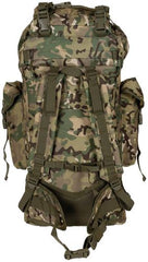 BW Kampfrucksack, "MOLLE", 65 l, Alu-Ausst., op.-camo